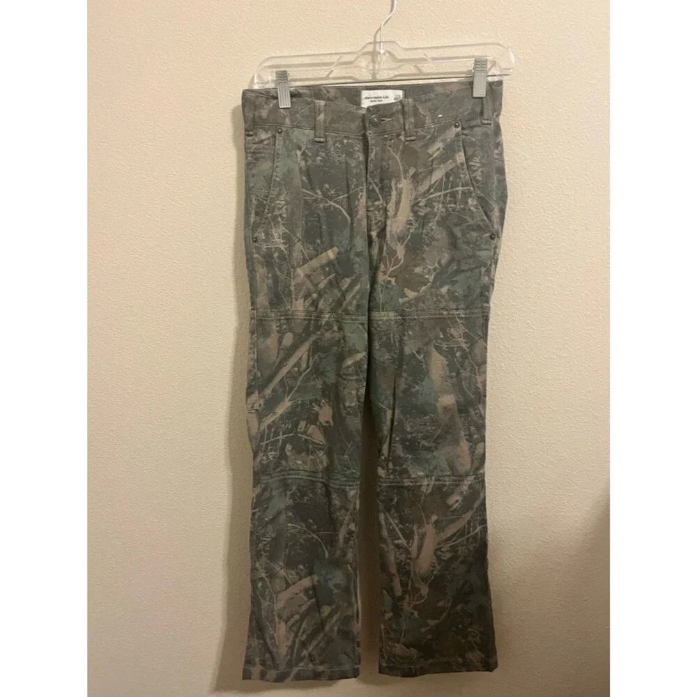Abercrombie kids Camouflage Utility Pants - Green/Tan